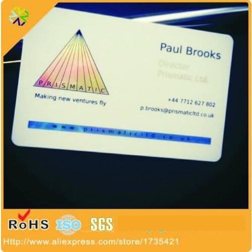 1000pcs/lot)Hot sale offset printing printable PVC card business name card plastic card