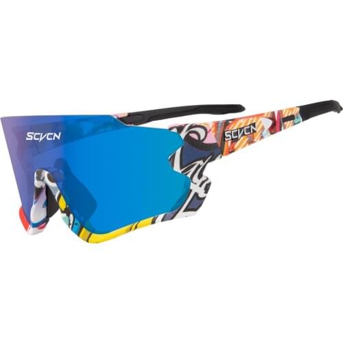 2021 Men Women Cycling Polarized 5 Lens Glasses Road Bike Sport Sunglasses Bicycle MTB Goggle Fishing Driving Eyewear Anti-Glare