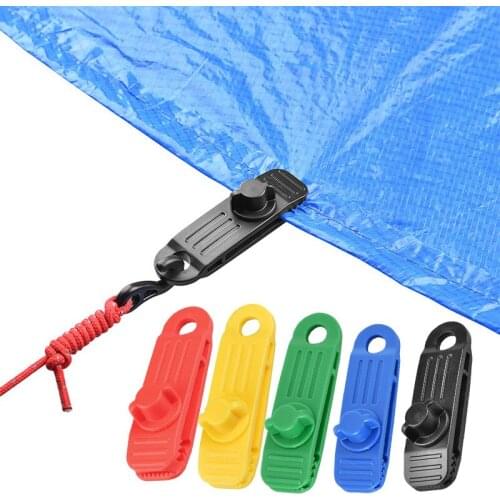 5/10Pcs DIY Tarp Clamp Awning Tent Canopy Clamp Clip Snap Canvas Anchor Gripper Caravan Jaw Grip Trap Tighten Wood Working Tools