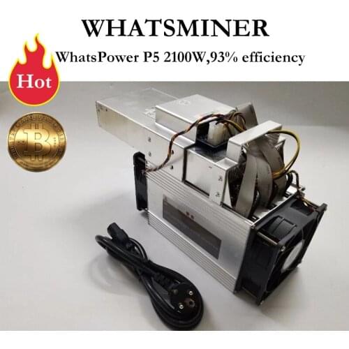 The Asic Bitcoin Miner WhatsMiner M3X 11-12.5T/S Miner and power integrated machine M3 For BTC BCH