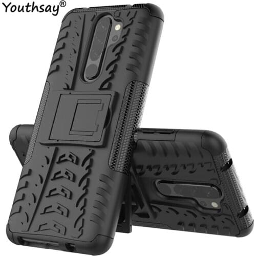 For Xiaomi Redmi Note 8 Pro Case Hard Phone Holder Rubber Silicone Case For Xiaomi Redmi Note 8 Pro Cover For Redmi Note 8 Pro