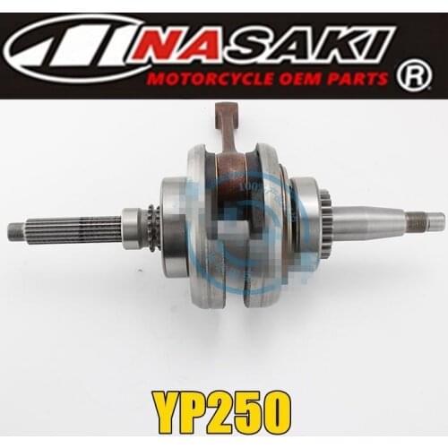 YP250 motorcycle parts engine crankshaft suitable for Yamaha YP250 motorcycle crankshaft 250cc parts