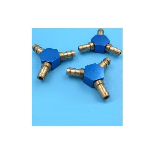 For Ship Model Three-way Nozzle/Y-type Water Nozzle/Oil Three Links /Three-way Connector/Waterway Oil Circuit Diverter