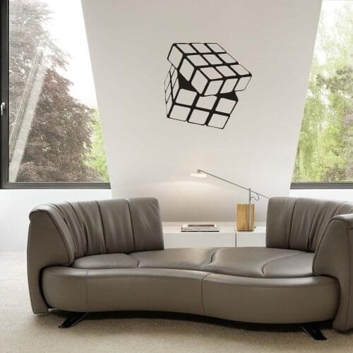 Brain Game For Kids Playroom Decoration Children Tool Game Wall Decals Mural Art Vinyl Wall Sticker ov507