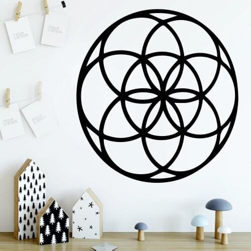 Beauty Flower Ball Wall-Sticker Decorative Sticker Home Decor Wall Decorations Living Room Bedroom Nursery Decoration