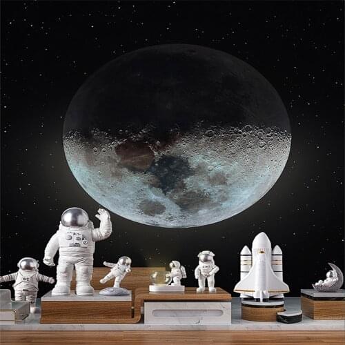 Nordic Creative Astronaut Resin Figurines Gifts Indoor Room Desk Desktop Model Room Astronaut Model Home Accessories