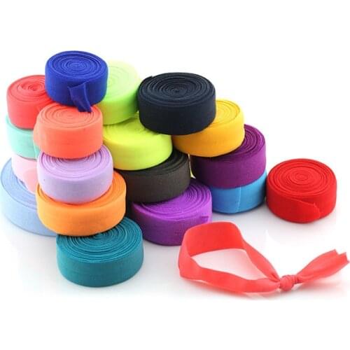 2cm Thick Spandex Elastic Bias Binding Tapes Ribbon Patchwork Quilting Webbing Trim Tape Patchwork Hem Bags Sewing Edge 5M