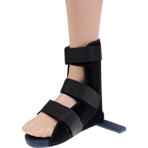 Mens Womens Wooden Ankle Support Splint Foot Brace Guard Stabiliser Boot