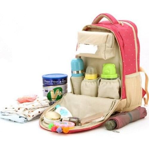 Promition! Baby Diaper Bag Waterproof Nappy Bag Mommy Bag Waterproof Changing Bag