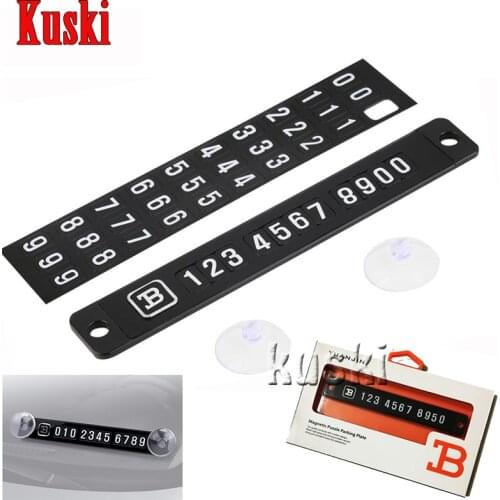 Car Parking Card Stickers For Hyundai Solaris Tucson 2016 I30 IX35 I20 Accent Santa Fe Mazda 3 6 2 CX-5 CX5 CX-7 Accessories