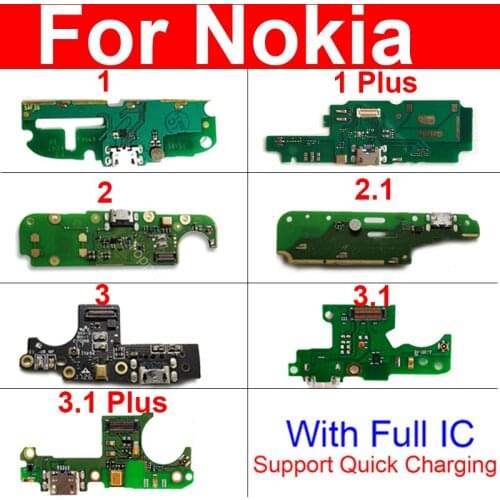 Usb Charging Jack Port Board For Nokia 7.1 TA-1085 TA-1095 TA-1096 TA-1100 POWER Usb Charger Connector Module USB Charger Board