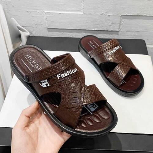 2021 Summer New Two-way Breathable Mens Sandals Outdoor Recreation Sandals for Men Casual Beach Comfortable Non-slip Men Shoes
