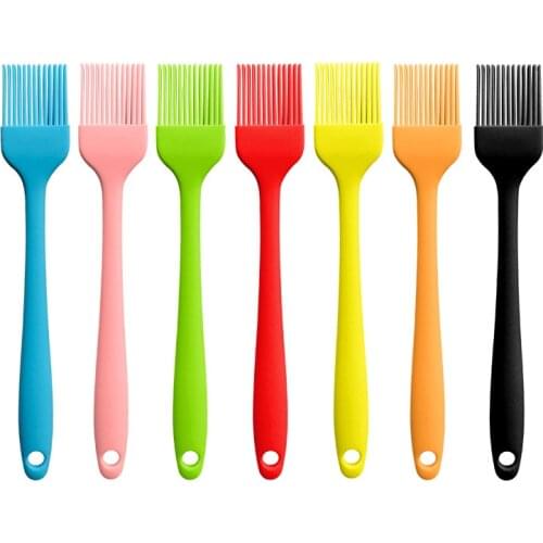 1PCS BBQ Brush Bbq Accessories Barbecue Grill Brush Silicone Brush Silicone All-inclusive Oil Brush Gadgets Parrilla