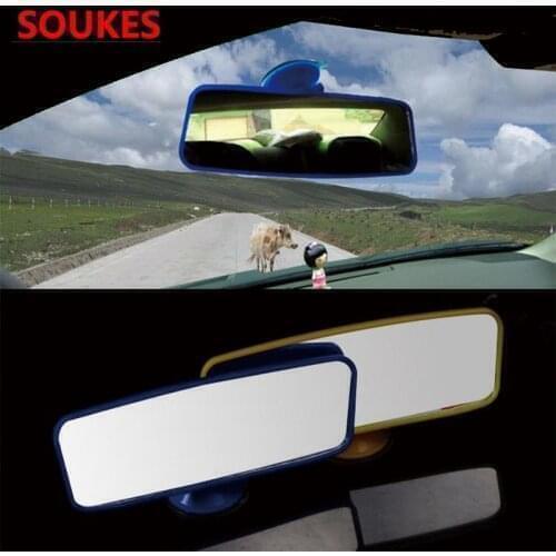 8inch Car Safety Back Seat Adjustable Rearview Mirror For Honda Civic 2006-2011 Accord Fit CRV HRV City Jazz Subaru Forester