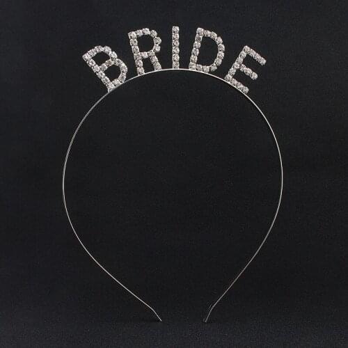 Bride Hairbands for Wedding Hairbands Women Hair Hoop Rhinestone Head Piece Hair Band Accessories Jewelry for Girl