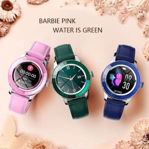 GEJIAN S09 Women Smart Watch IP67 Waterproof Heart Rate Blood Pressure Monitor Bluetooth Control Smart Watch For Android Ios