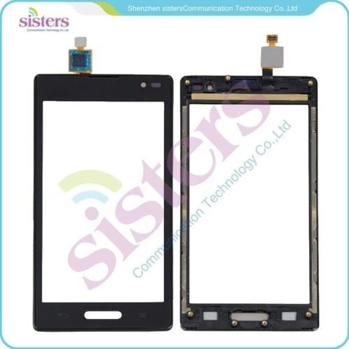 10Pcs/lot High quality Black Touch Screen Digitizer Panel With Frame Replacement For LG Optimus L9 P769 T-mobile