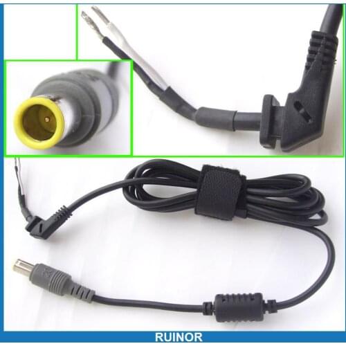 5pcs 7.9/5.5 mm DC Tip Plug Connector Cord Cable for IBM FOR Lenovo 7.9mm X 5.5mm DC Power Plug Cord cable