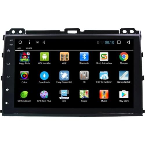 9 inch Android 8.1 Octa Core 2G RAM 32G ROM Car DVD Player for Toyota Prado 2002-2009 Car Radio GPS Navigation BT WIFI Map