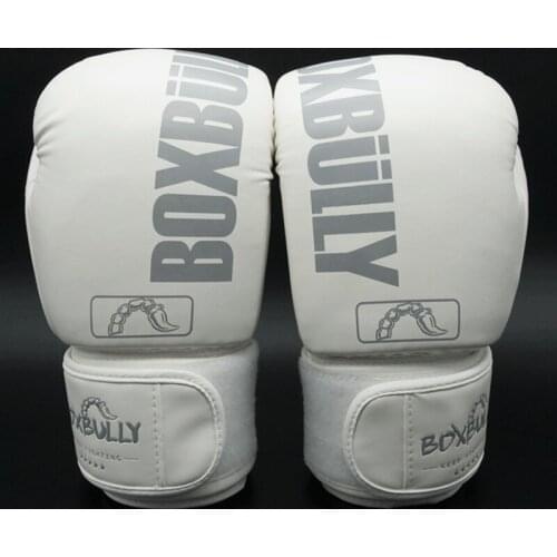 Children Adult Boxing Gloves Sanda Gloves Taekwondo Training Home Fitness Equipment Free Fight Muay Thai Breathable PU Gloves