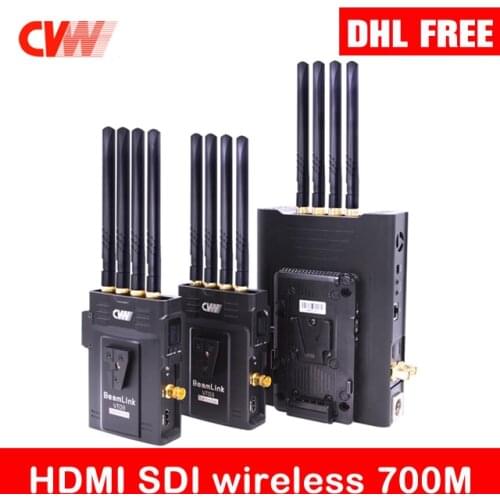 CVW BeamLink-Duo ,the 2 Transmitters-to-1 Receiver wireless HD video transmission system 2TX and 1RX HDMI SDI Wireless
