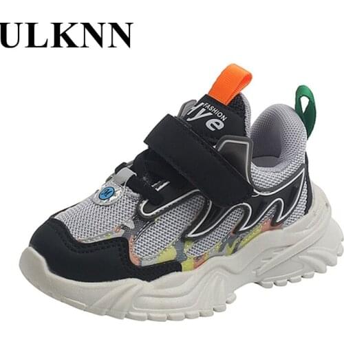Childrens Sports Shoes 2021 New Baby Shoes Girls Runnine Shoes Boys Mesh Out Door Casual Shoes Infant Size 21-30