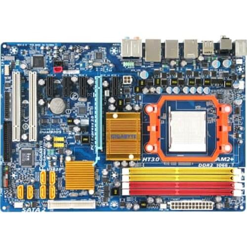 For Gigabyte GA-MA770-S3 Original Used Desktop Motherboard MA770-S3 770 Socket AM2+ DDR2 On Sale