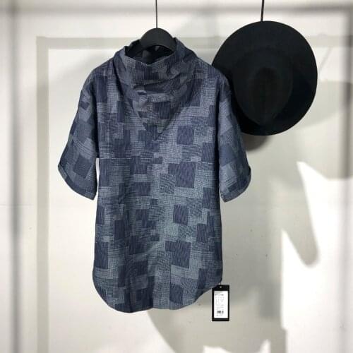 Owen seak Men T Shirt Mens Clothing Hip Hop Tops Tees High Street Summer Japanese Male Solid OverSized Streetwear T Shirt