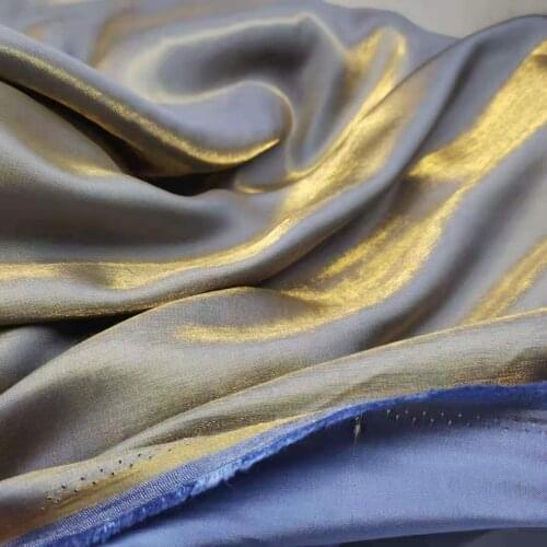 Poly Rayon Solid Color Suit Dress Soft Shiny Magic Smoothy Comfortable Fabric Breathable DIY Textile