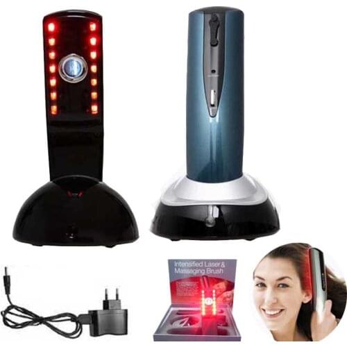 Head massager Laser Hair comb massage brush Hair Restoration Comb Kit fast beard Hair growth laser healthy Care Treatment