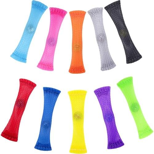 Sensorial Marbles Ball Fidget Toys Set Autism Adhd Anxiety Edc Stress Relief Hand Braided Mesh Easy Bend Marble Kids Anti Stress