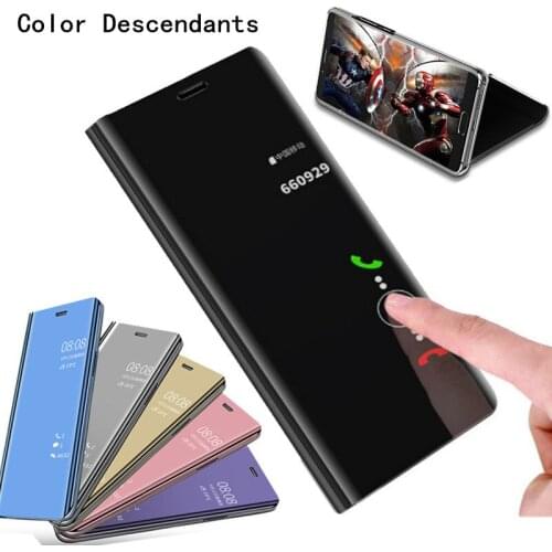 New Mirror Phone case For Huawei P8 P9 Lite 2017 P10 P20 P30 Pro Mate 10 20P Smart 2019 Y5 Y7 Y9 2018 Honor 7C 8X luxury case