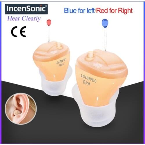 Hearing Aid Portable Audifonos Mini Hearing Aids Adjustable Tone Ear Aids V40 Invisible Best Sound Amplifier Ear Care