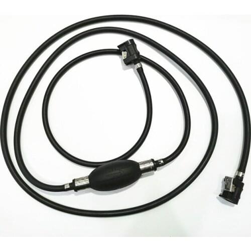 Rubber & Aluminum Fuel Pump Line Hand Primer Bulb Gas Petrol For Auto Car Boat Marine Outboard Car Accessories Overseas 8mm