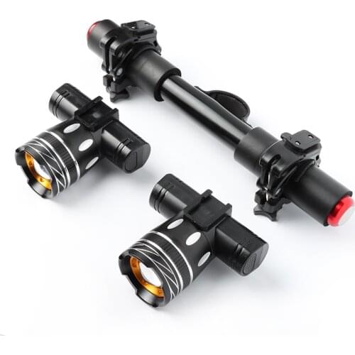 LED Headlight For Xiaomi m365 pro 2/Pro ninebot max g30 Electric Scooter 1200mAh Battery USB Rechargeable 150LM XM-L T6 Lights