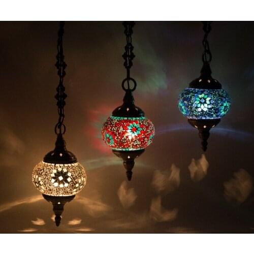Turkish moroccan Pendant lamp cafe restaurant bar tree Hotel romantic Balcony Corridor Stairwell