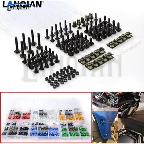Universal Motorcycle Fairing Bolts Screw Moto Spring Bolts For Yamaha TMAX530 TMAX 500 XMAX 125 250 300 400 YZF R1 R3 R6 MT07