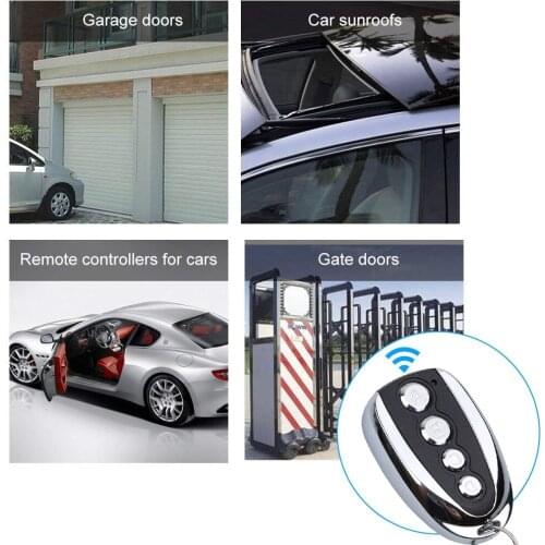 Garage Control For ERREKA LUNA Door Transmitter ERREKA RESON 433.92MHz Fixed Code Garage Command Remote Control Clone 2021 New