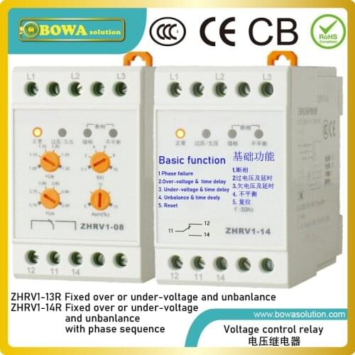 Voltage protector is one of electrical devices for refrigeration and air conditioners to protect compressor motors or fan motors
