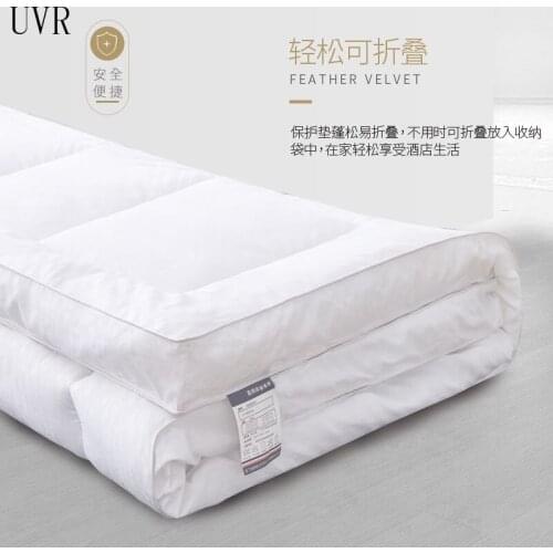 UVR Super Soft Washed Mattress Collapsible Tatami Full Size For Family Hotel Mat Floor Sleeping Mat Help Sleep