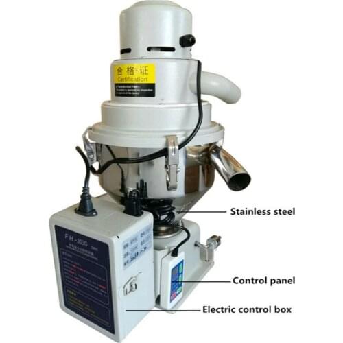 Automatic Plastic Particle Vacuum Feeding Machine 300KG/H 7.5L for Injection Molding Machine 220V Hopper Loader Auto Feeder