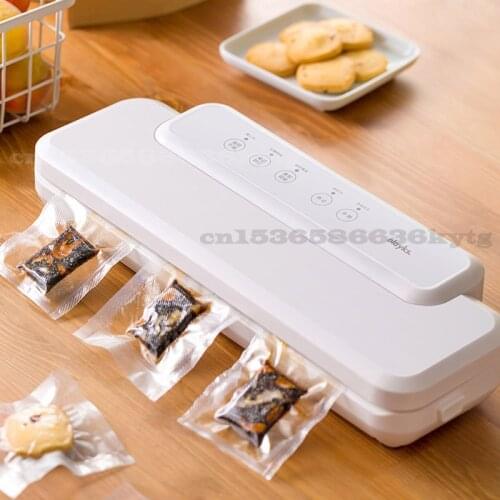 Vacuum Sealer 60KPA Suction Vacuum Food Sealers Dry And Wet General 220V Vacuum packaging machine With bag For Home