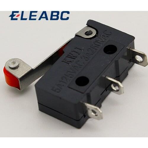 10 x Roller Lever Arm PCB Terminals Micro Limit Normal Close/Open Switch KW Switches 5A Favorable Price