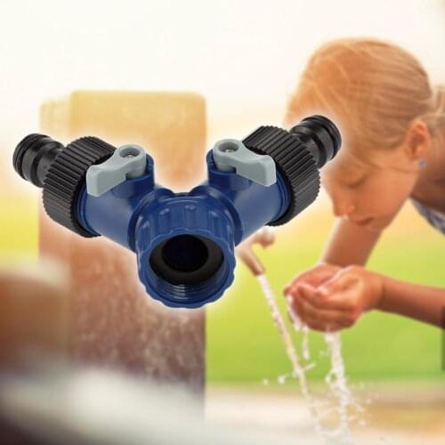 5 Pcs G 3/4'' Water Connector Garden Hose Connectors Y Shape Splitter Adaptor DIY Garden Irrigation Tools