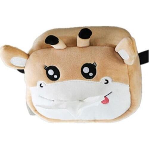 Car Tissue Boxes Stuffed Animal Deer Car Paper Towels Box Cute Tissue Boxes Car Tissue Box Practical and durable tissue box