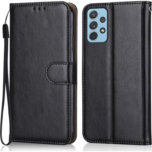 Folio For On Samsung Galaxy A72 4G A725 A725F SM-A725F 6.7'' Wallet Stand Flip Leatehr Case For Samsung A72 4G Case Phone Cover