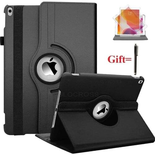 360 Degree Rotating Case for iPad 8th Generation 10.2'' Stand Business School and Office for iPad 7th Gen iPad Air 4 10.9 Tablet