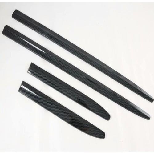 For Ford Explorer 2020 2021 Car styling ABS chrome Side Door Body Cover trim stickers Strips Molding Exterior Accessories