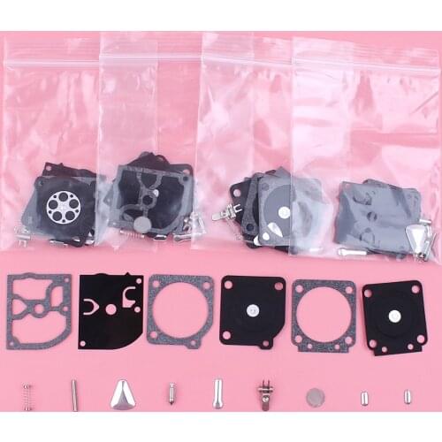 5pcs/lot Carburetor Rebuild Repair Kit For Husqvarna 113LD 123C 123L 322L 323L 325L 326L Trimmer Spare Part Zama RB 69