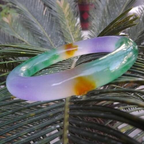 Koraba Natural Jade Bracelet Emerald Violet Quartz Jade Ms. Three New Products